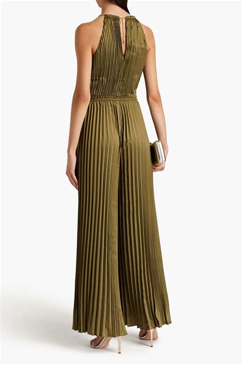 michael kors pleated jumpsuit.